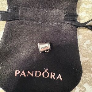 Pandora Silver 'Cheerleader' Charm